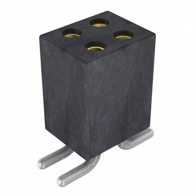 853-83-004-30-001101 by Preci-Dip - CONNECTOR SOCKET 4POS 0.05 GOLD SMD