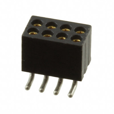 853-87-008-30-001101 by Preci-Dip - CONNECTOR SOCKET 8POS 0.05 GOLD SMD