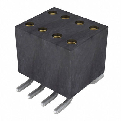 853-87-008-30-002191 by Preci-Dip - CONNECTOR SOCKET 8POS 0.05 GOLD SMD