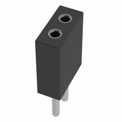 853-99-002-10-001000 by Mill-Max Manufacturing Corp. - CONNECTOR RECPT 2POS TIN-LEAD PCB