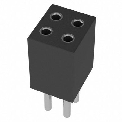 853-99-004-10-001000 by Mill-Max Manufacturing Corp. - CONNECTOR RECPT 4POS 0.05 TIN-LEAD PCB