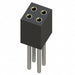 853-41-004-10-011000 by Mill-Max Manufacturing Corp. - CONNECTOR RECPT 4POS 0.05 GOLD PCB