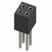 853-43-004-10-011000 by Mill-Max Manufacturing Corp. - CONNECTOR RECPT 4POS 0.05 GOLD PCB