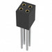 853-41-004-10-021000 by Mill-Max Manufacturing Corp. - CONNECTOR RECPT 4POS 0.05 GOLD PCB
