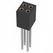 853-43-004-10-021000 by Mill-Max Manufacturing Corp. - CONNECTOR RECPT 4POS 0.05 GOLD PCB