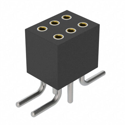 853-87-004-30-051101 by Preci-Dip - CONNECTOR SOCKET 4POS 0.05 GOLD SMD