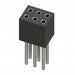 853-43-006-10-011000 by Mill-Max Manufacturing Corp. - CONNECTOR RECPT 6POS 0.05 GOLD PCB
