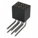 853-43-006-20-001000 by Mill-Max Manufacturing Corp. - CONNECTOR RECPT 6POS 0.05 GOLD PCB R/A
