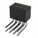 853-43-008-20-001000 by Mill-Max Manufacturing Corp. - CONNECTOR RECPT 8POS 0.05 GOLD PCB R/A