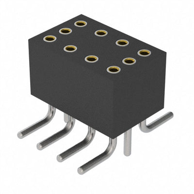 853-87-008-30-051101 by Preci-Dip - CONNECTOR SOCKET 8POS 0.05 GOLD SMD