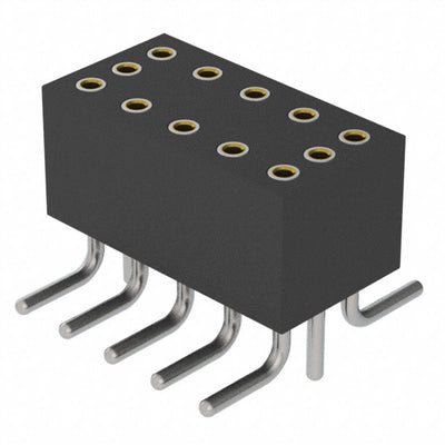 853-87-010-30-051101 by Preci-Dip - CONNECTOR SOCKET 10POS 0.05 GOLD SMD