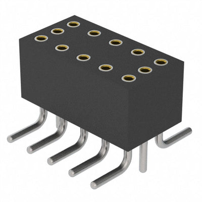 853-83-010-30-051101 by Preci-Dip - CONNECTOR SOCKET 10POS 0.05 GOLD SMD