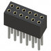 853-43-012-10-011000 by Mill-Max Manufacturing Corp. - CONNECTOR RECPT 12POS 0.05 GOLD PCB