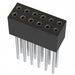 853-43-012-10-021000 by Mill-Max Manufacturing Corp. - CONNECTOR RECPT 12POS 0.05 GOLD PCB