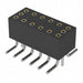 853-83-012-30-051101 by Preci-Dip - CONNECTOR SOCKET 12POS 0.05 GOLD SMD