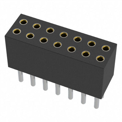 853-91-014-10-001000 by Mill-Max Manufacturing Corp. - CONNECTOR RECPT 14POS 0.05 GOLD PCB