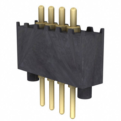 854-22-004-10-001101 by Mill-Max Manufacturing Corp. - CONNECTOR SPRING PISTON 4POS PCB