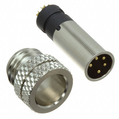 854A005-103RLS4 by NorComp Inc. - CONNECTOR RECPT MALE 5P GOLD SLDR CUP