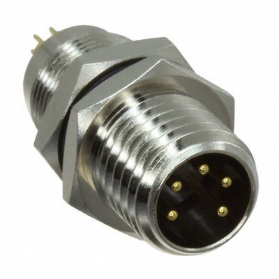 855-005-103R004 by NorComp Inc. - CONNECTOR RECPT MALE 5P GOLD SLDR CUP
