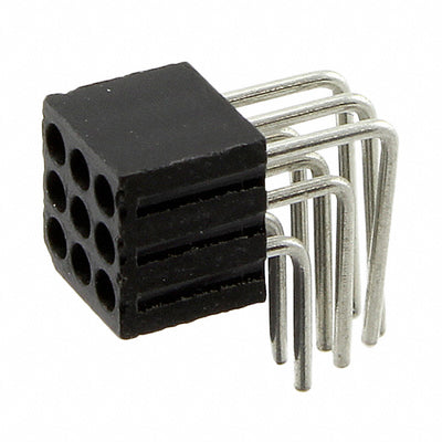 855-87-009-20-001101 by Preci-Dip - CONNECTOR SOCKET 9P 0.05 GOLD PCB R/A