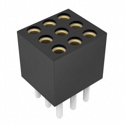 855-83-009-10-001101 by Preci-Dip - CONNECTOR SOCKET 9POS 0.05 GOLD PCB