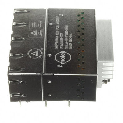 855861003 by Molex - CONNECTOR JACK 8PORT 1000 BASE-T PCB