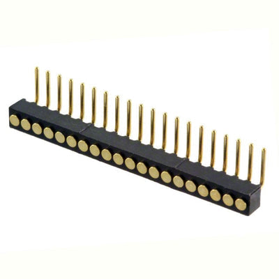 856-10-020-20-001000 by Mill-Max Manufacturing Corp. - CONNECTOR SPRING TARGET 20POS R/A PCB