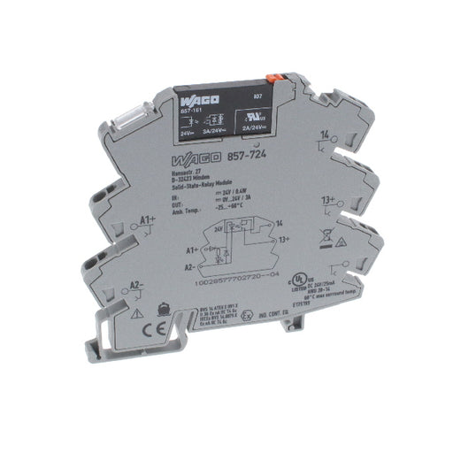 857-724 by WAGO Corporation - SOLIDSTATE RELAY SPST-NO 3A 0-30V