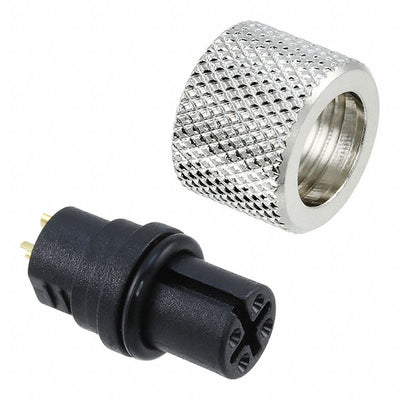 858-004-203RSU4 by NorComp Inc. - CONNECTOR PLUG FMALE 4P GOLD SLDR CUP