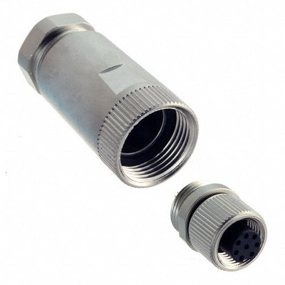 858-008-203RKT4 by NorComp Inc. - CONNECTOR PLUG FMALE 8P GOLD SLDR CUP