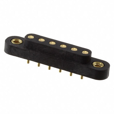 858-10-006-10-012000 by Mill-Max Manufacturing Corp. - CONNECTOR SPRING TARGET 6POS PCB