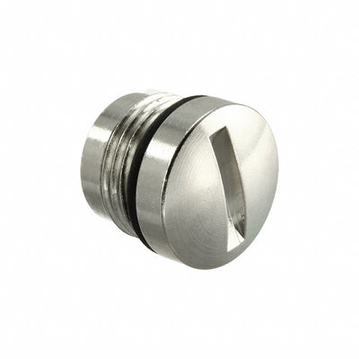 858203M-DC by NorComp Inc. - CONNECTOR DUST COVER M12 SILVER