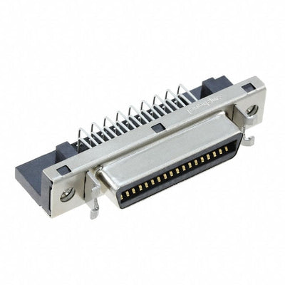 858F036B21200D1 by Amphenol ICC (Commercial Products) - CONNECTOR RECPT 36POS R/A SOLDER
