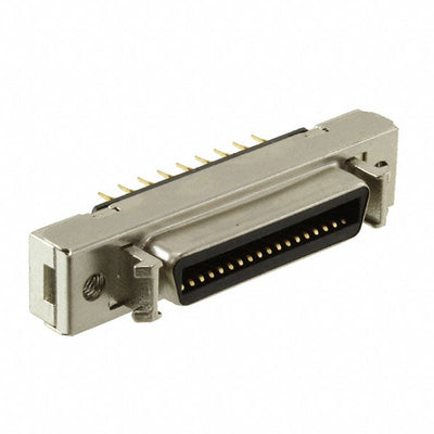 858F036B4010022 by Amphenol ICC (Commercial Products) - CONNECTOR RECPT 36P R/A PRESS-FIT