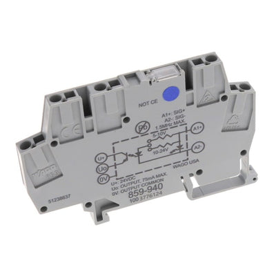 859-940 by WAGO Corporation - HIGH SPEED OPTOCOUPLER, 1.5MHZ,