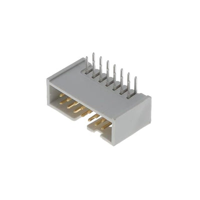 86130141013345E1LF by Amphenol ICC (FCI) - CONNECTOR HEADER R/A 14POS 2.54MM