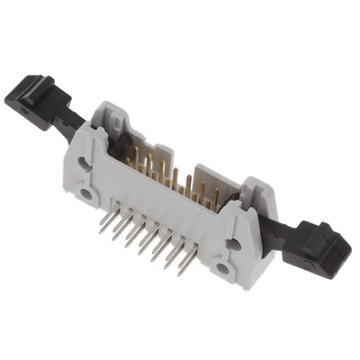 86130142113345E1LF by Amphenol ICC (FCI) - CONNECTOR HEADER R/A 14POS 2.54MM