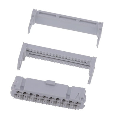 86130203130345E1LF by Amphenol ICC (FCI) - CONNECTOR RECPT 20POS IDC 28AWG GOLD