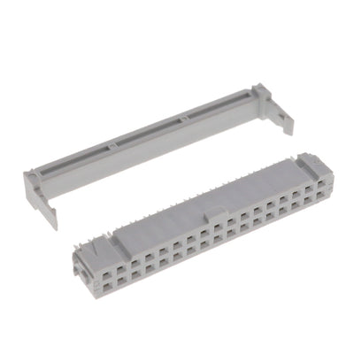 86130343130345E1LF by Amphenol ICC (FCI) - CONNECTOR RECPT 34POS IDC 28AWG GOLD