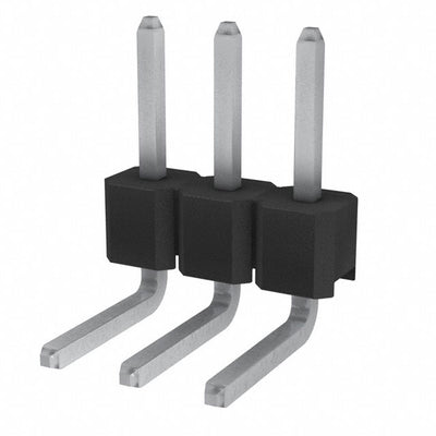 861400031LO1 by Amphenol ICC (FCI) - CONNECTOR HEADER R/A 3POS 2.54MM