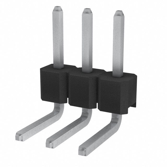 861400031LO1 by Amphenol ICC (FCI) - CONNECTOR HEADER R/A 3POS 2.54MM