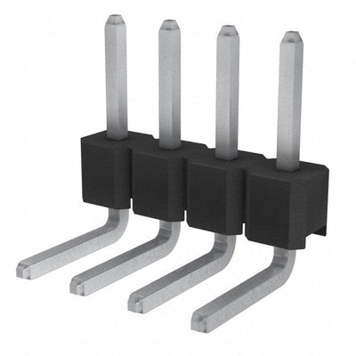 861400041LO1737LF by Amphenol ICC (FCI) - CONNECTOR HEADER R/A 4POS 2.54MM