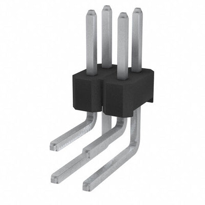 861400042LO1738LF by Amphenol ICC (FCI) - CONNECTOR HEADER R/A 4POS 2.54MM