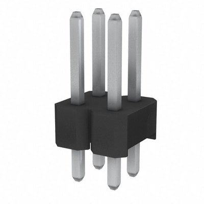 861400042YD10776LF by Amphenol ICC (FCI) - CONNECTOR HDR 4POS 0.100"" STACK TH