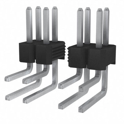 861400122LO10746LF by Amphenol ICC (FCI) - CONNECTOR HEADER R/A 12POS 2.54MM