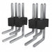861400122LO10746LF by Amphenol ICC (FCI) - CONNECTOR HEADER R/A 12POS 2.54MM