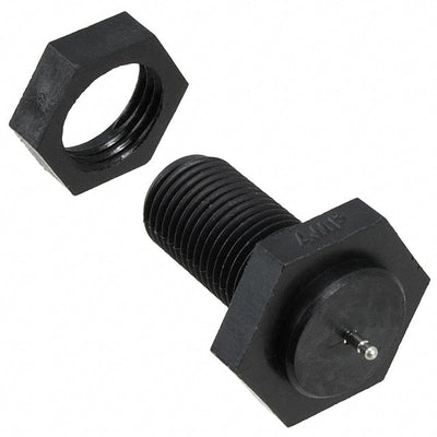 861611-1 by TE Connectivity Aerospace, Defense and Marine - CONNECTOR LGH RCPT 1POS CYL BULKHEAD