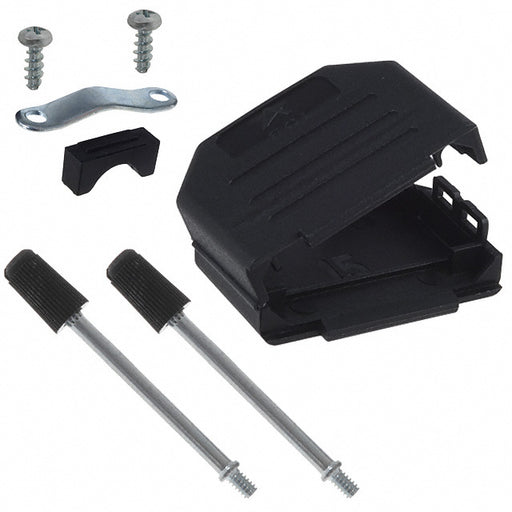 86303638BLF by Amphenol ICC (FCI) - CONNECTOR BACKSHELL 15POS 180DEG BLK