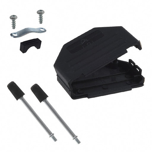 86303639BLF by Amphenol ICC (FCI) - CONNECTOR BACKSHELL 25POS 180DEG BLK