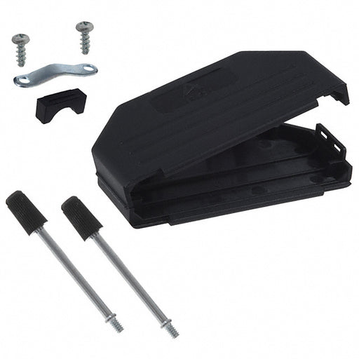 86303640BLF by Amphenol ICC (FCI) - CONNECTOR BACKSHELL 37POS 180DEG BLK
